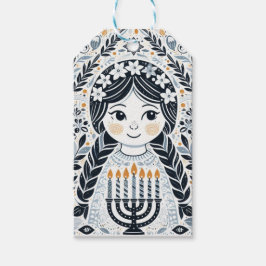 Hanukkah Sameach Elegance Gift Märkres: A Touch of Presentetikett