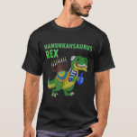 Hanukkah Saurus Rex Funny T Rex Dinosaur Hanukkah T Shirt<br><div class="desc">utmanah på din pojke, ful hanukkah, jewant hanukah, chanukah, chanukiah, menorah, dreidel, utmanahbröd, latkes, jewant christmas, jewant-boys, jewant-tjejer, jewant manar, jewant women, jewdolph, ful sweater, ful sweatshirt, matzo boll, däcket halls matzo bollar, hanukau Kah naughty, ful christmas, hanukkah naughty nice jewant, merry christmukkah, meowzel tov, meowzel tov chanukah, jewant cat...</div>
