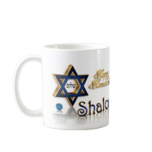 Hanukkah Shalom mugg
