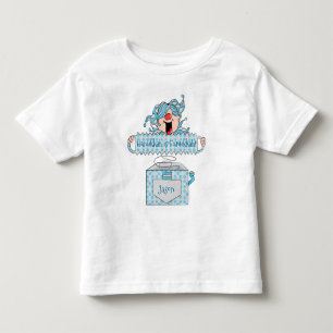 Hanukkah Småbarn Silver Shirt "Dreidel in the Box" T-shirt