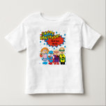 Hanukkah Småbarn T-Shirt<br><div class="desc">"Lycklig Hanukkah" Personlig Småbarn T-Shirt. Anpassa med ditt favoritteckensnitt stil, storlekare, färg och text. (Zazzle kan hjälpa dig med textrutan om det behövs. Ring dem bara vid 877-893-8935.)</div>