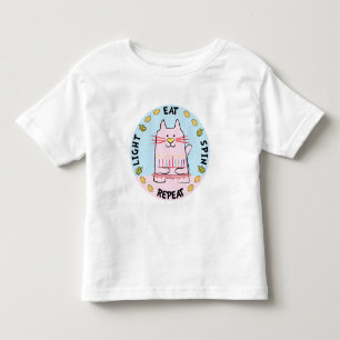 Hanukkah Småbarnströja T-Shirt Snurra Upprepa