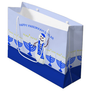 Hanukkah Snögubbe lägger till Roligten för ditt