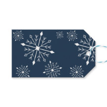 Hanukkah Snowflake Gift Märkres