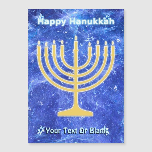 Hanukkah Snowstorm Menorah (Framsida)