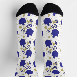 Hanukkah Socks "Game On"
