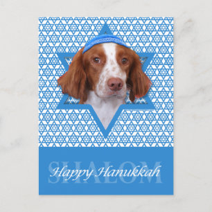 Hanukkah Star av David - Bretagne - Charlie Helg Vykort