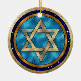 Hanukkah Star av David Ornament