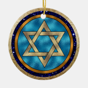 Hanukkah Star av David Ornament