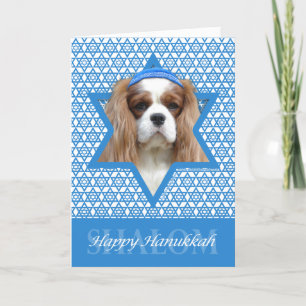 Hanukkah Star of David - Cavalier Helgkort
