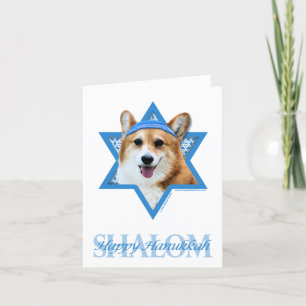 Hanukkah Star of David - Corgi - Owen Helgkort