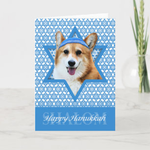 Hanukkah Star of David - Corgi - Owen Helgkort