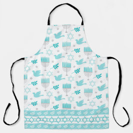 HANUKKAH STAR OF DAVID, DOVES, HANUKKAH CANDLES