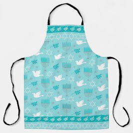 HANUKKAH STAR OF DAVID, DOVES, HANUKKAH CANDLES