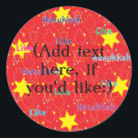 Hanukkah Stickers (1 1/2 eller 3’) ’like Hanukkkah Runt Klistermärke<br><div class="desc">Anpassa genom att ändra teckensnitt storlekt, stil, färg och ordalydelse. Så många användor: Till och från presentklistermärken, Tack-klistermärken på bockpåsar, Cake Toppers (sätt fast på tung kardstock, klippa ut dekalen, ta ut tejptandplockning på baksidan av kardstammen), eller hur om Gift-Märkre (sätt fast på tung kardstock, klippa ut dekalen, slå lilla...</div>