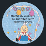 Hanukkah Stickers-Personlig (1,2 eller 3 tum) Runt Klistermärke<br><div class="desc">Anpassa genom att ändra teckensnitt storlekt, stil, färg och ordalydelse. Så många användor: Till och från presentklistermärken, Tack-klistermärken på bockpåsar, Cake Toppers (sätt fast på tung kardstock, klippa ut dekalen, ta ut tejptandplockning på baksidan av kardstammen), eller hur om Gift-Märkre (sätt fast på tung kardstock, klippa ut dekalen, slå lilla...</div>