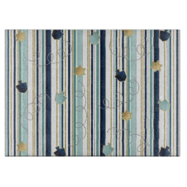 Hanukkah Stripes and Swirls