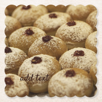 Hanukkah Sufganiyot (Jelly Doughnut) Underlägg Papper