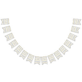 Hanukkah Swallowtail Banner Hug Sameach Vimplar