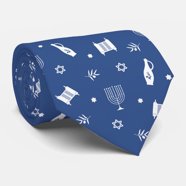 Hanukkah Symbols Slips (Rullad)