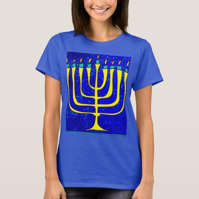 Hanukkah T Shirt (Framsida)