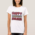 Hanukkah T-shirt<br><div class="desc">Hanukkah T skjortor: Roliga Hanukkah t skjortadesigner. Denna Hanukkah T-tröja är en perfekt som är prima för din favorit någon. Lyckliga Hanukkah skjortor för alla. 
 Beskriva ord: Hanukkah T-tröja,  Chanukah,  davidsstjärna,  Hanukkah gåvor, </div>