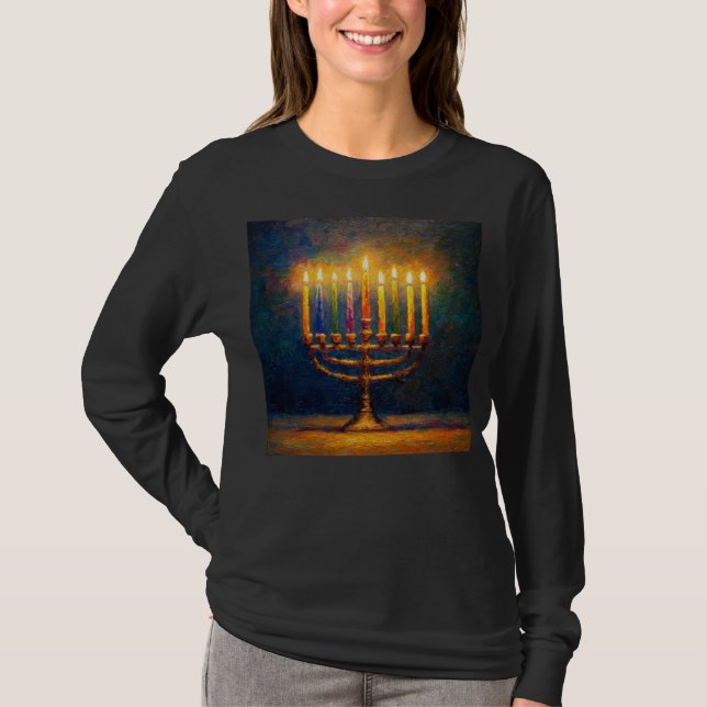 Hanukkah T Shirt (Framsida)