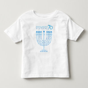 Hanukkah tänder festivalårsdag 70 t shirt