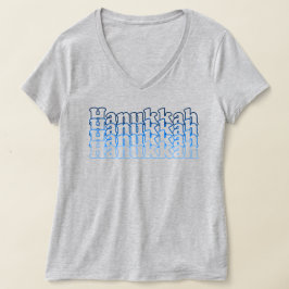 Hanukkah Typography Hanukkah Gifts Shirt T