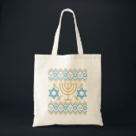Hanukkah Ugly Sweater Jewish Helgdag Gift Tygkasse<br><div class="desc">chanukah, menorah, hanukkah, dreidel, jewant, judaism, helgdag, religion, julmas</div>