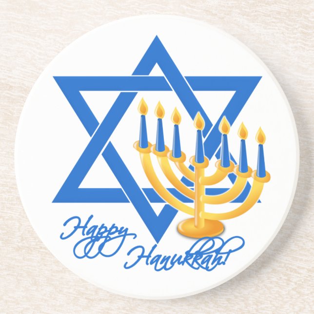 Hanukkah underlägg (Framsidan)