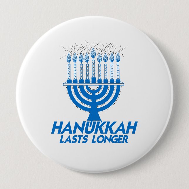 HANUKKAH VARAR LONGER - .PNG KNAPP (Framsida)