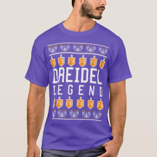 Hanukkah Vintage Dreidel Champion Funny Jewish Hol T Shirt