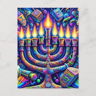 Hanukkah Vykort