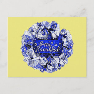 Hanukkah Wandean Vykort