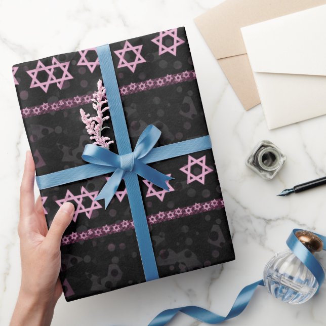 Hanukkah Wrapping Papper Party Supplies Presentpapper (Gifting)