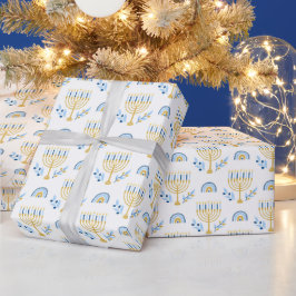 Hanukkah Wrapping Papper Presentpapper