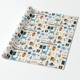 Hanukkah Wrapping Papper Presentpapper