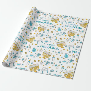 Hanukkah Wrapping Papper Presentpapper