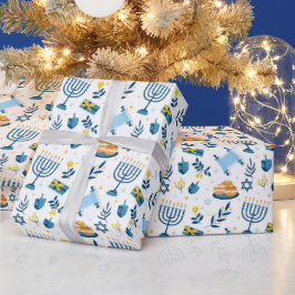 Hanukkah Wrapping Papper Presentpapper