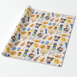 Hanukkah Wrapping Papper Presentpapper