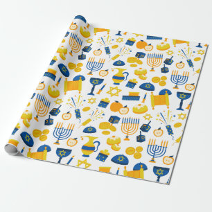 Hanukkah Wrapping Papper Presentpapper