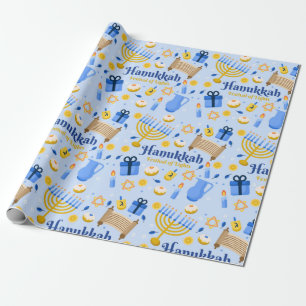 Hanukkah Wrapping Papper Presentpapper