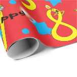 Hanukkah Wrapping Papprare ’Lycklig Hanukkah Numbe Presentpapper<br><div class="desc">"Hanukkah Lycklig Numbers." Underbart lycklig,  Hanukkah Candles som lägger till en röd bakgrundsgåva papprare.Njut av min nyaste papprare utformning. Prisare varierar beroende på vad du väljer mellan fyra papprare typer och fem papprare storlekar.
Tack för att du stannade och shoppade förbi. Mycket uppskattat! Chag/Lycklig Chanukah/Hanukkah!</div>