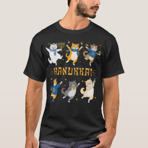 Hanukkat Meowzel Tov Hannukkah Chanukah Katt T Shirt