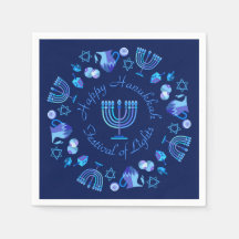 Hanukkiah Lycklig Hanukkah Jewish Helgdag Menorah