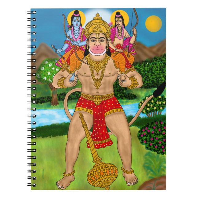 Hanuman anteckningsbok (Framsidan)