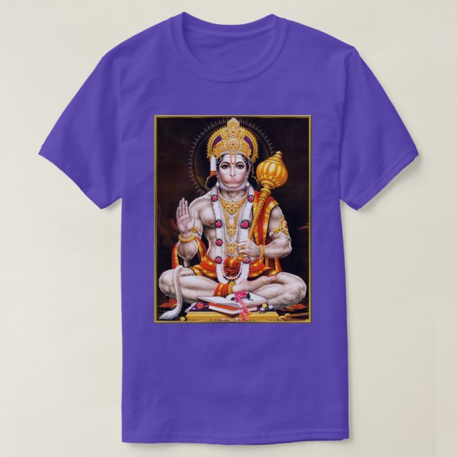 Hanuman Fitted T Shirt (Design framsida)