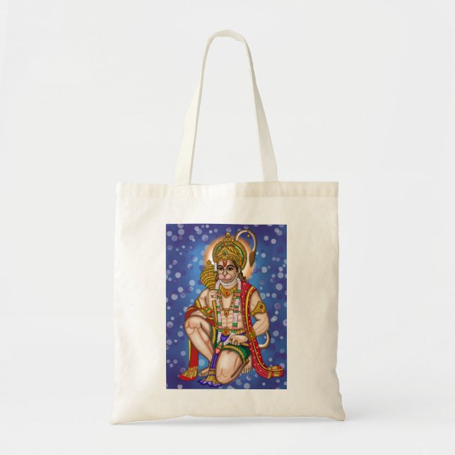 Hanuman-handväska Tygkasse (Framsidan)