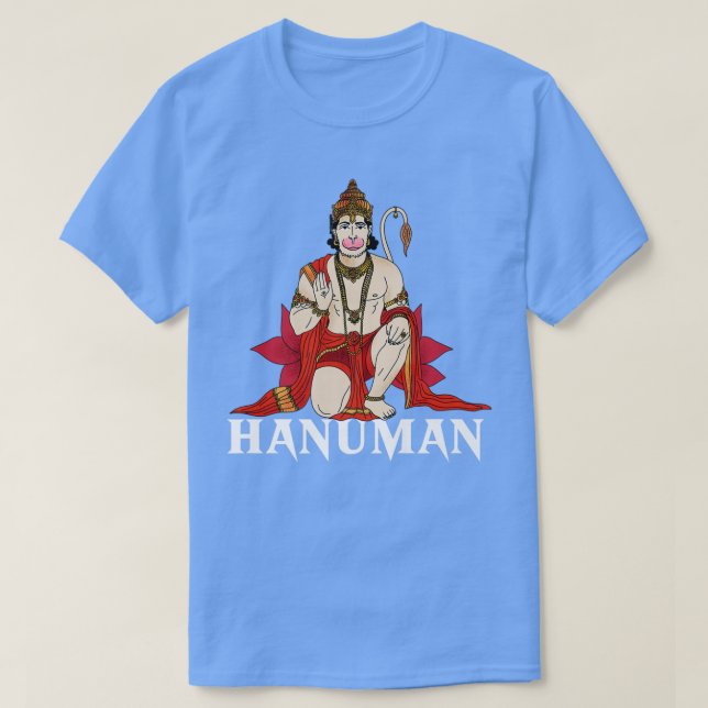 Hanuman Hindu God Premium T-Shirt (Design framsida)